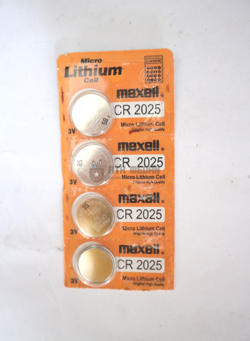 Harga Baterai Calculator / Jam Tipe CR2025 di Medan ATK Medan